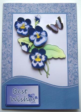 Fancy Scroll Work Card Bases Set 2 (subtle Shades) by Katie Silver