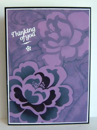 Subtle Shade Blossoms Backing Paper by Katie Silver