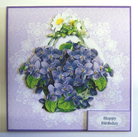 Mothering Sunday Violets by Katie Silver