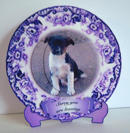 Puppy Plate by Katie Silver