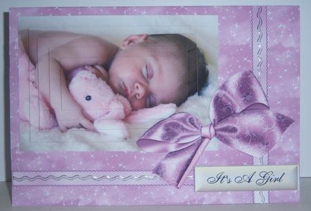 Star Filled Sky Backing Paper in Dusky Pink by Katie Silver