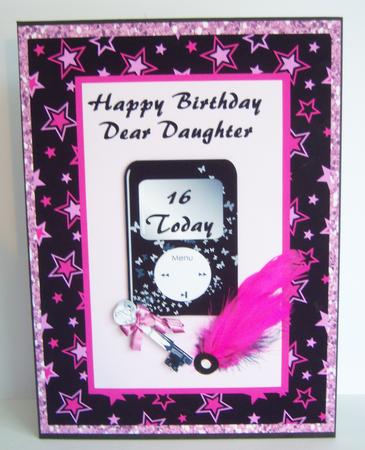 16th Birthday - Daughter by Katie Silver