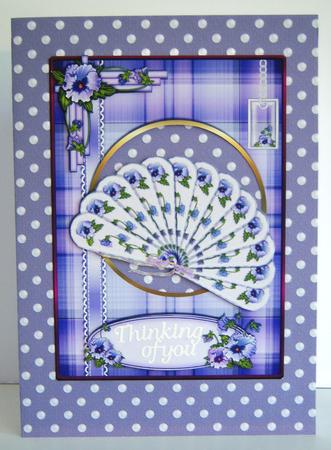 Purple Pearl Backing Paper by Katie Silver