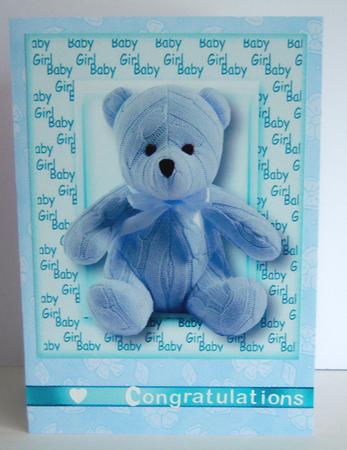 Baby Girls Knitted Teddy Toppers by Katie Silver