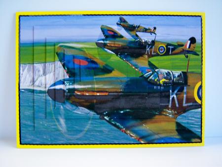 Battle of Britain Hornchurch Spitfires by Katie Silver