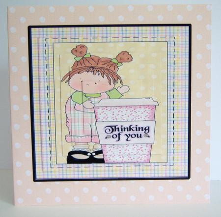Pearls on Canvas Backing Paper in Orange by Katie Silver