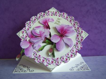 Scalloped Orchid Plate by Katie Silver