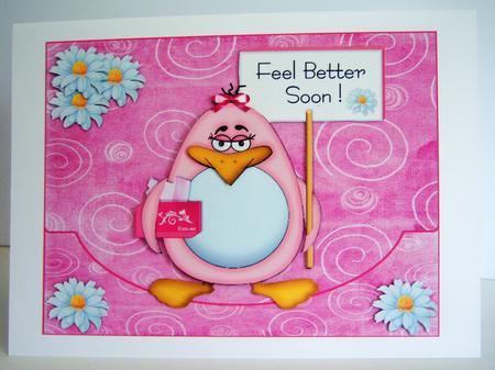 Get Well Penguin by Katie Silver