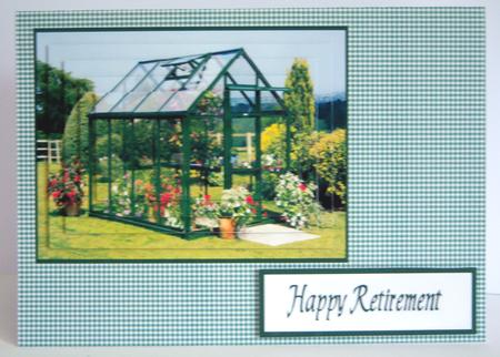 Green and White Gingham Backing Paper by Katie Silver
