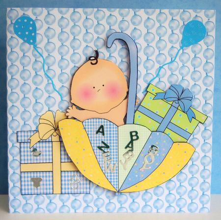 Bead Strings Backing Paper in Blue by Katie Silver