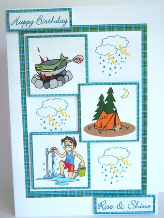 Three Squares - Camping by Katie Silver