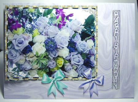 Small Satin Bows Embellishments -pale Colours by Katie Silver