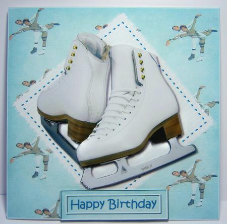 The Ice Skates Blue by Katie Silver