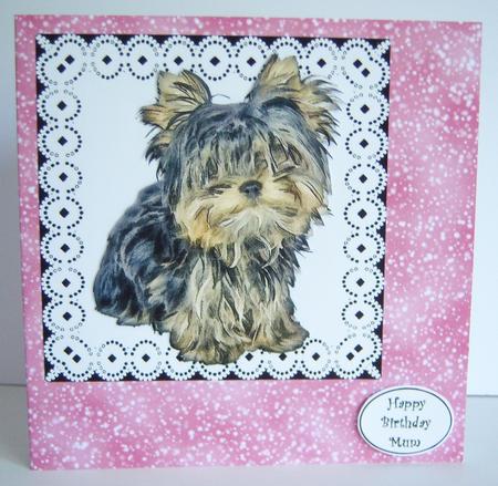 Red Christmas Backing Sheet by Katie Silver