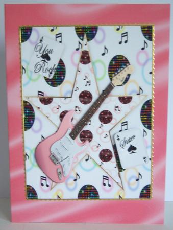 Sumptuous Satin Backing Paper - Cerise by Katie Silver