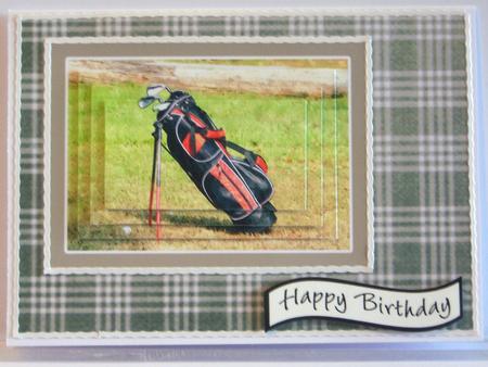 Holly Green Plaid Paper by Katie Silver