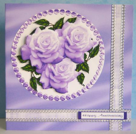 Lavender Anniversary Roses by Katie Silver