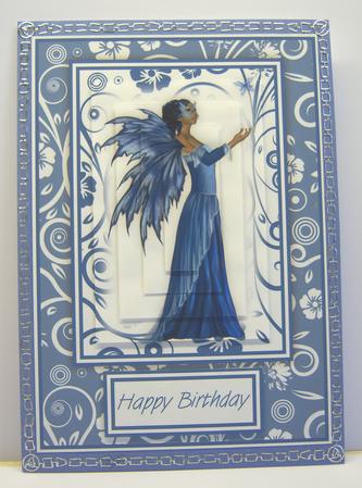 Stunning Fairy Card Front Kit by Katie Silver