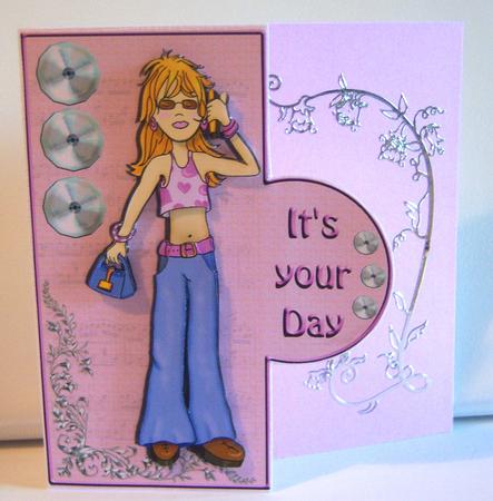 Candy Pink Paper by Katie Silver