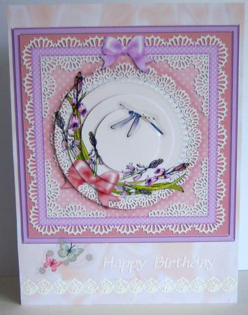 Bluebells Circle Pyramage Topper by Katie Silver