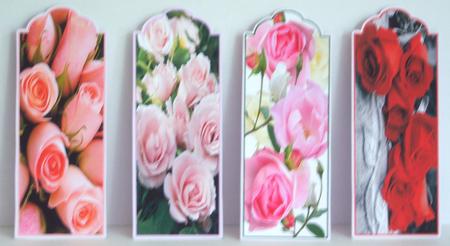 Rose Bookmarks by Katie Silver