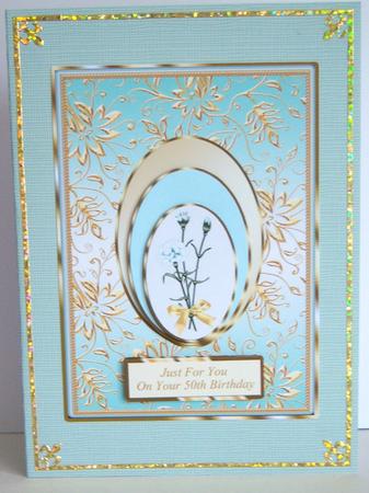 'linen Embossed' Backing Paper - Pretty Daisy Colours by Katie Silver