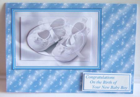 Twinkling Fairy Dust A4 Backing Paper in Light Blue by Katie Silver