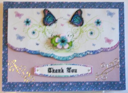 Twinkling Fairy Dust A4 Backing Paper in Dark Blue by Katie Silver