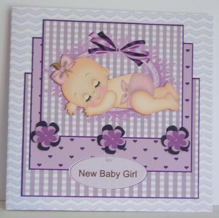 Lilac Lace A4 Backing Paper by Katie Silver