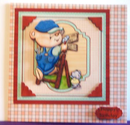 Pretty Gingham Backing Paper by Katie Silver