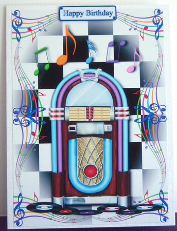 Jukebox Topper + Decoupage by Katie Silver