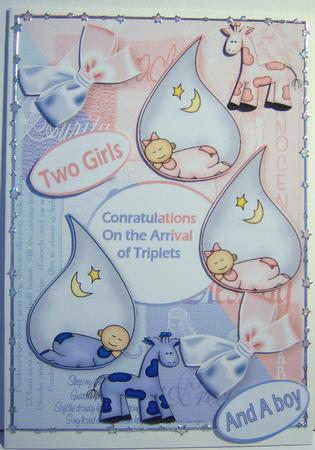 2 Girls and a Boy Triplets by Katie Silver