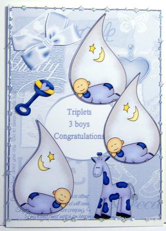 Triplets 3 Boys by Katie Silver