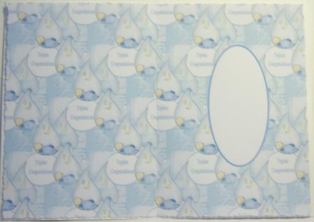 Triplet Boys Insert by Katie Silver