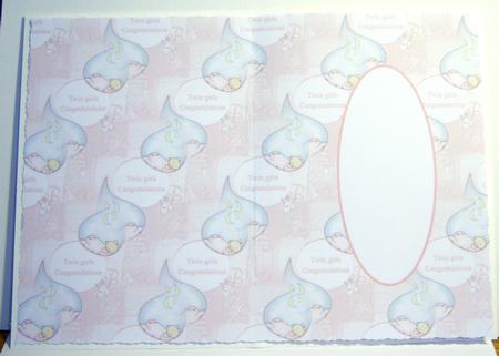 Twin Girls Insert by Katie Silver