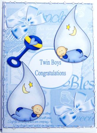 Twin Boys 1 by Katie Silver