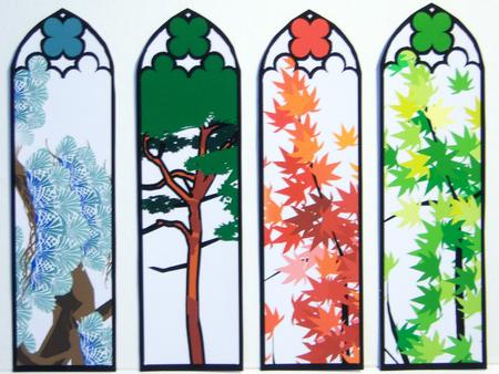 Oriental Bookmarks by Katie Silver