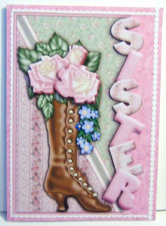 Dark Pink Texture Paper by Katie Silver