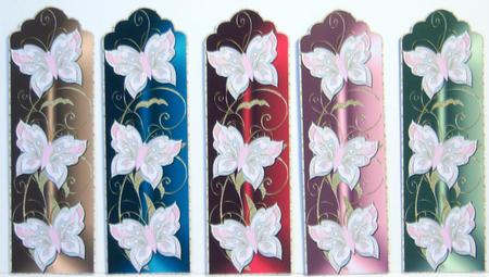 Grace Butterfly Bookmarks Set 6 by Katie Silver