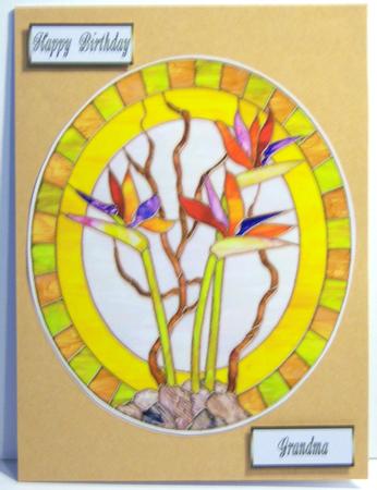 Sun Burst Orange Paper by Katie Silver
