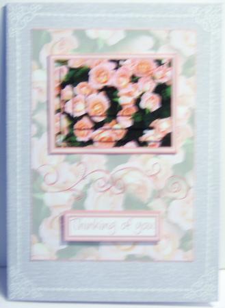 Pink Angel Teddy Textured Backing Paper 10 Mix N Match by Katie Silver