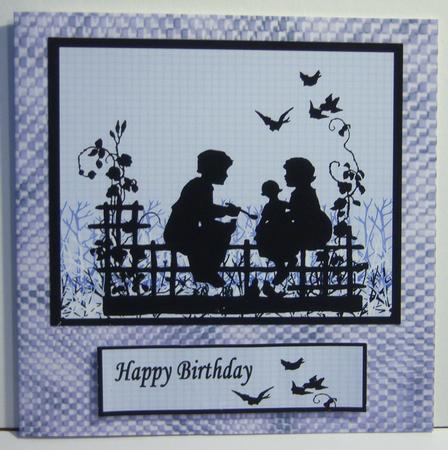 Silhouette Easel No 2 by Katie Silver