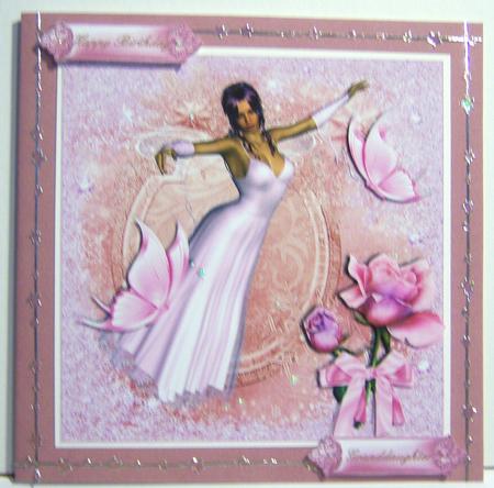 Mulberry Pink Paper by Katie Silver