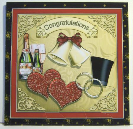 Swirls and Stars Black-gold Background Paper by Katie Silver