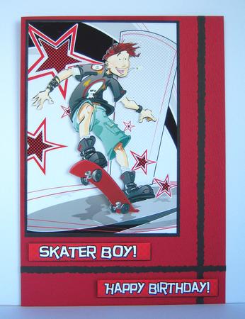 Skater Dude. by Katie Silver
