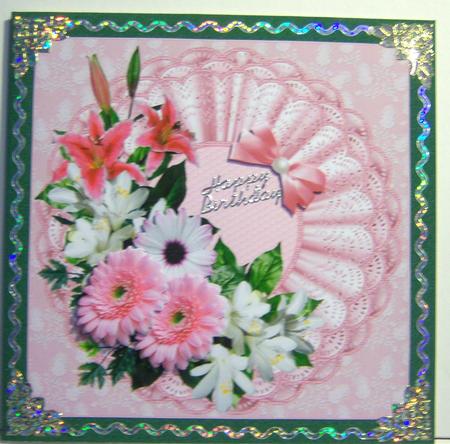 Christmas Tangreen Paper 4 by Katie Silver