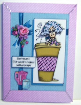 Rose, Lace and Pearls Matching Backing Paper by Katie Silver