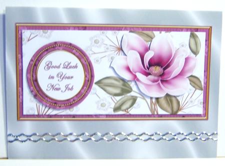 Sumptuous Satin Backing Paper - Silver by Katie Silver