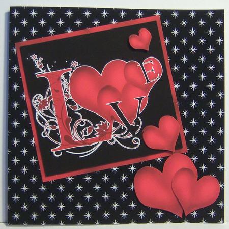 Glitter Stars in Black Backing Paper by Katie Silver