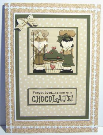 Chocolate Bitty Backing Sheet by Katie Silver